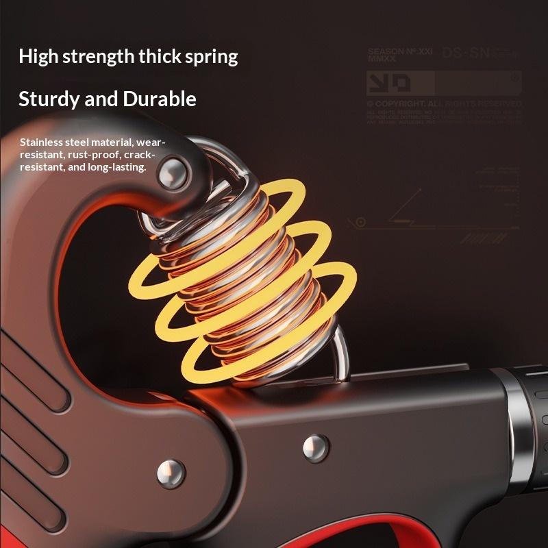 Adjustable Electronic Counter Grip Strengthener for Men and Women, Suitable for Muscle Training and Hand Strength Improvement.