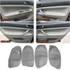 For VW Passat B5 1998-2005 LHD / RHD Only 4-doors Car Microfiber Leather Inner Door Handle Armrest Panel Cover Protective Trim