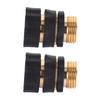 2Pcs G3 4 Garden Hose Connector High Pressure Watering Nozzle Hose Quick Connector for Irrigation