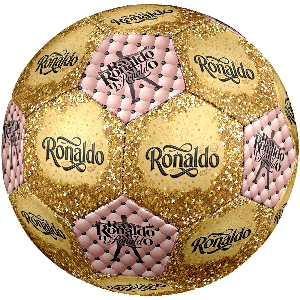 Ronaldo Digitální Fotbalová Ikona Velikost 5 Fotbalový Strojově Šitý Pro Vnitřní/Venkovní Trénink a Zápasy Překvapivá Sbírka Dárek
