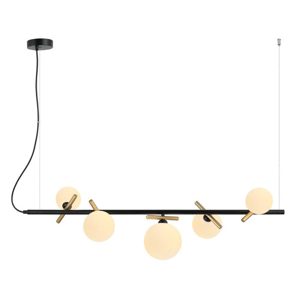 Lampa wisząca REVERSO PND-5622-5-BK-W Italux