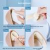 New Silicone Gel Heel Stickers Heel Cups Inserts Shoe Pads Heel Protector for Footwear Reduce Shoe Size for Women Men Anti Slip