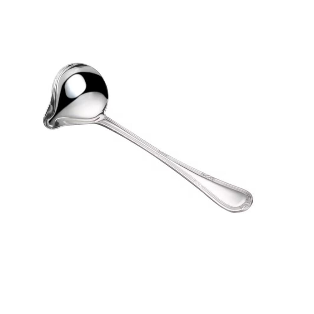 Reusable Effortless Soup Stainless Steel Soup Spoon Kitchen Gadgets Accessories Oil Spoon  Home
