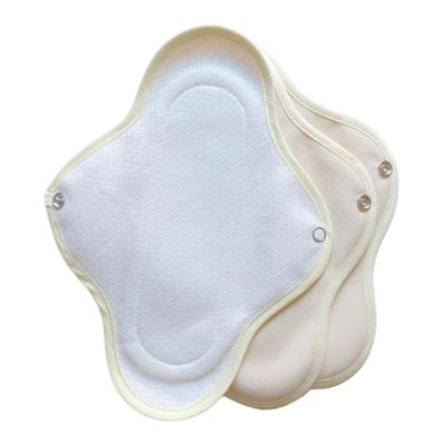 Serenap Cloth M Size Also Be Used As a Urine Leakage Pure Waterproofed Outer Cotton 3 Napkins, (Can Pad), Unbleached, Undyed, 100% Cotton, (M, Sheets)
