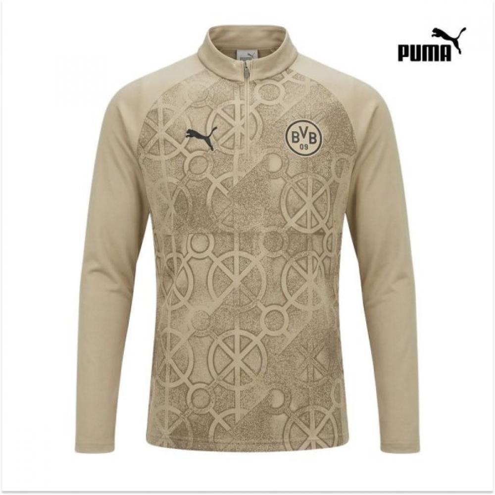 

Puma Warm Up 1 4 Zip Top Long Sleeve Dortmund 100