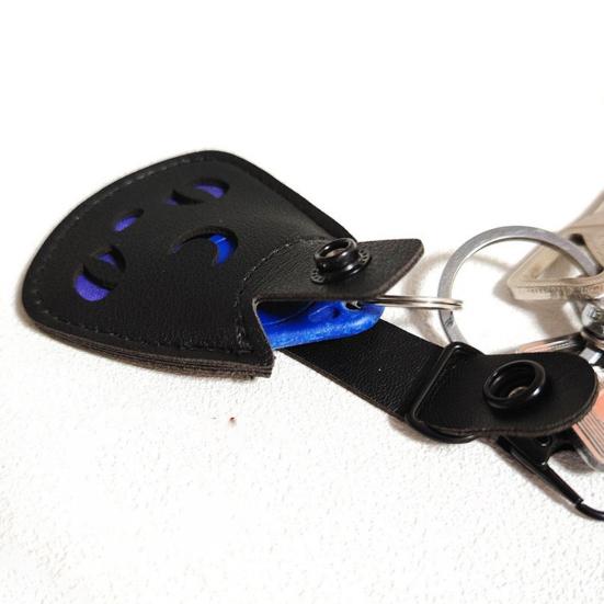 1/6Pcs Positioner Protective Sleeve for AirTag Halloween Themed Pattern Faux Leather Locator Protective Cover with Metal Ring