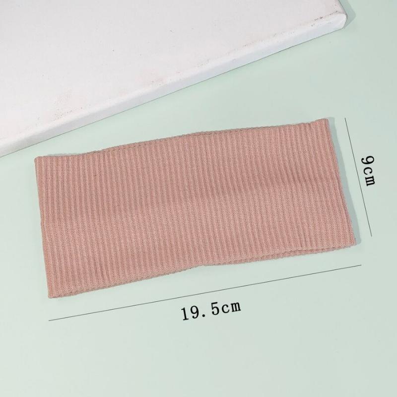 1 stk Minimalistisk Strikket Pannebånd, College Casual Sports Hodebånd Allsidige Tilbehør For Menn & Kvinner, Helårsbruk, Hårtilbehør