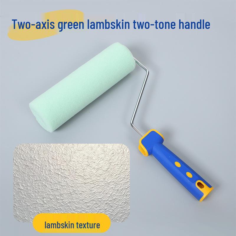 9-Inch Non-Shedding Texture Roller Brush for Latex and Oil Paints