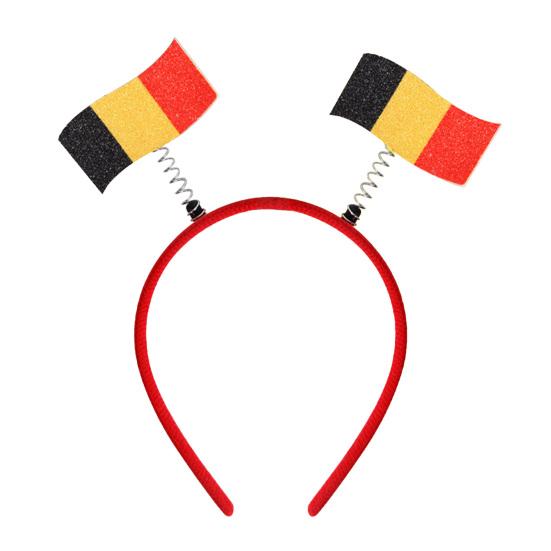 Football Headband for Women Men Soccer Cheering National Flag Hairband Game