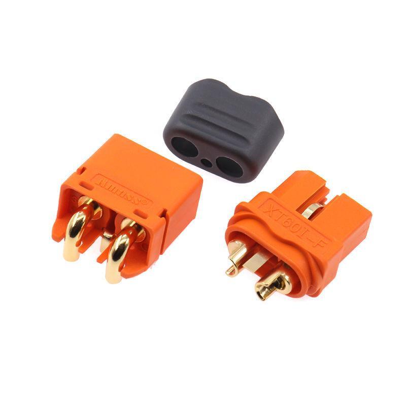 With Signal Pin Xt60I-F Xt60I-Pw 2+1 Plug Brass Accessories Xt60I-Pw Male Xt60-I Connector Model Parts Aviation Plug