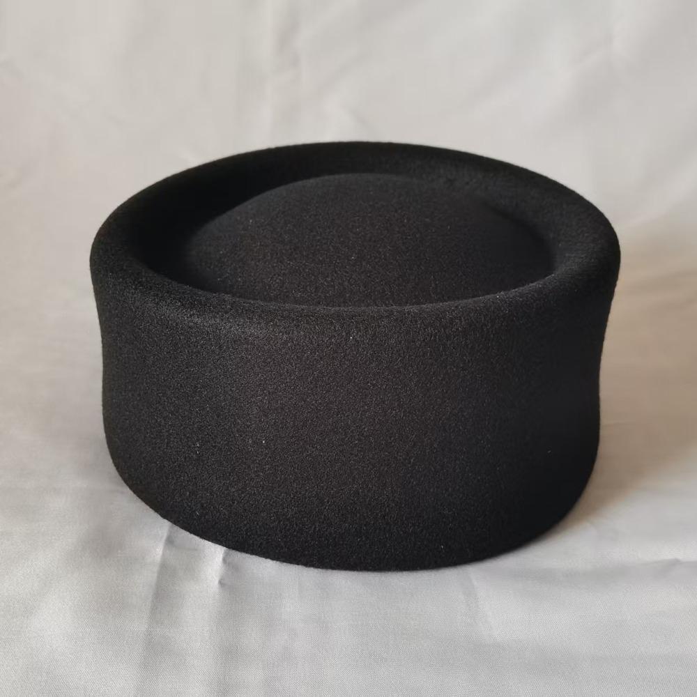 Fedoras Pillbox Hat Elegant Fedora Hat Fashion Flat Cap Banquet
