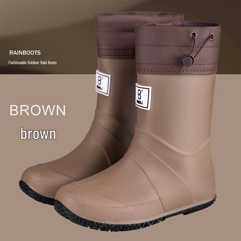 Kinder Wasserdichte Rutschfeste Regenstiefel für Jungen und Mädchen - Leicht, Faltbar, Perfekt für Grundschüler.