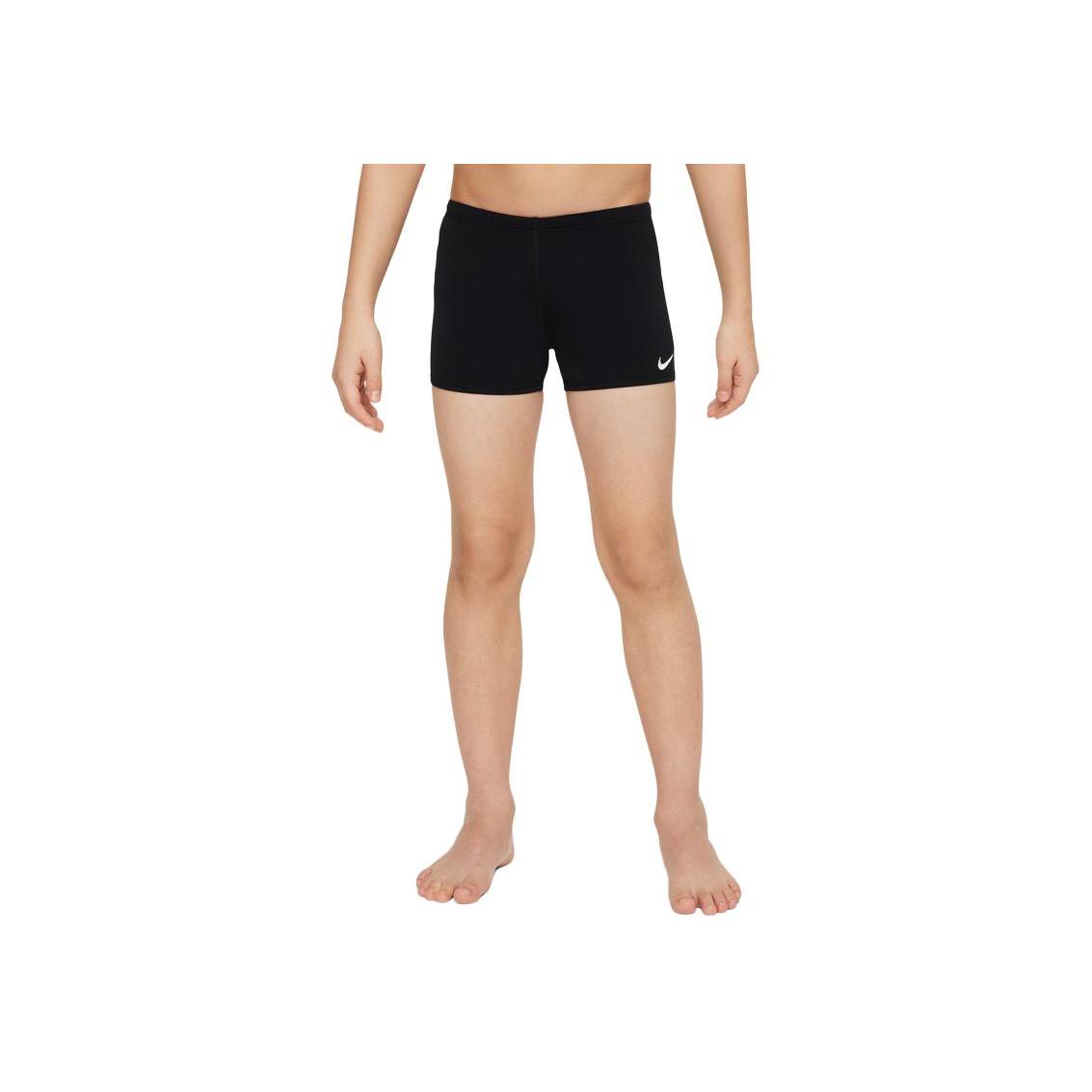 

Nike Solid Color Simple Versatile Kids Swimwear Kids swimwear Black White DV0121-010 M