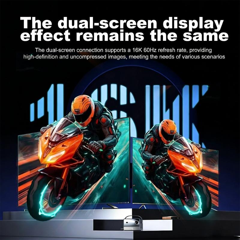 High Grade Digital Video Connection For Engaging Entertainment And Home Theater With 16K Sharpness And Improved Visual Technology