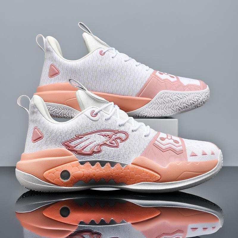 High-Quality Luminous Version Of Basketball Shoes Rubber Outsole Eva Friction Sound Actual Combat Sports Basketball Shoes For Men And Women