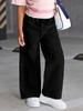 Teen Girls' Straight-Leg Loose Jeans - Children's Wear