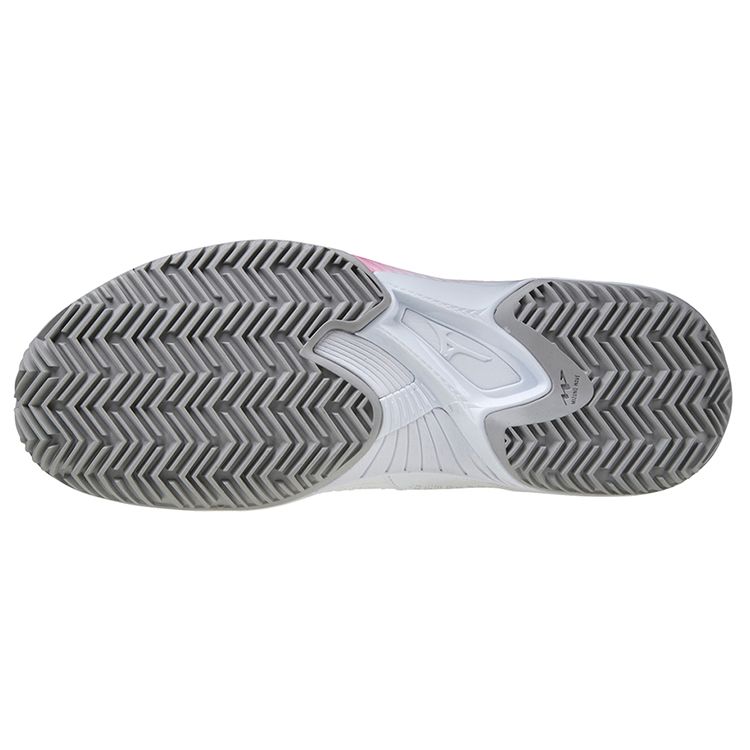 Mizuno Wave Exceed Tour 4 CC Nízké Prodyšné Protiskluzové Odolné Tenisové Boty Dámské tenisky Růžové Bílé 61GC207564