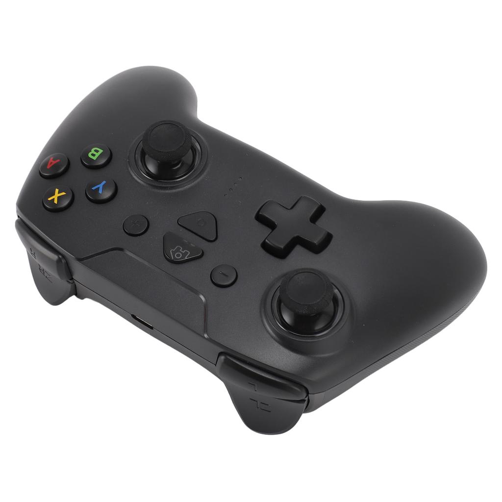Manette de jeu sans fil Bluetooth professionnelle à double vibration, programmable, pour PC