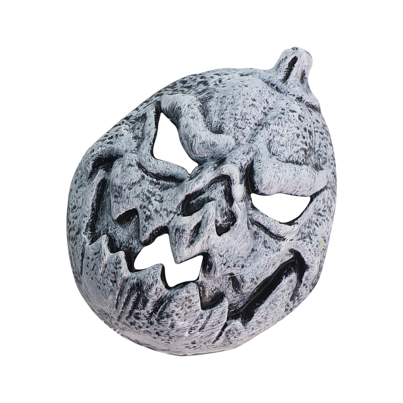 

Mardi Gras Mask Scary Halloween Mask Skeleton Mask,Pumpkin Mask Pu Foam Mask for Women Men Pumpkin Skull Mask Gifts 1