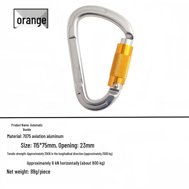 WEZHOD Pear-shaped Aviation Aluminum Carabiner