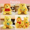 Pooh Bee Bear Plush Toy Cartoon Stuffed Doll Cute Bedroom Decoration Gift Kids