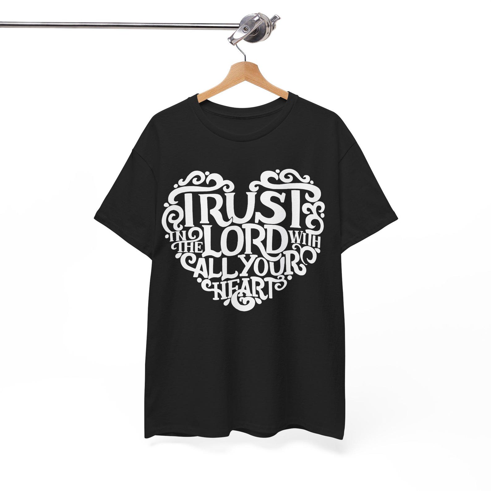 Trust In The Lord T shirt - Christian Faith Tee 4XL
