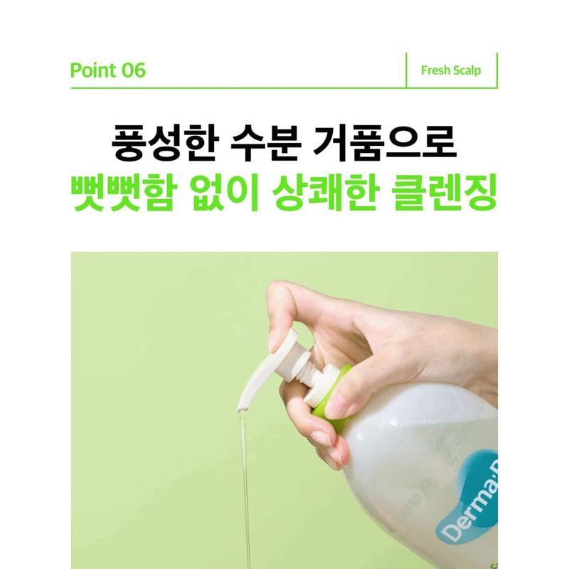 Derma: B - Fresh Scalp Clear Shampoo - 2 Types