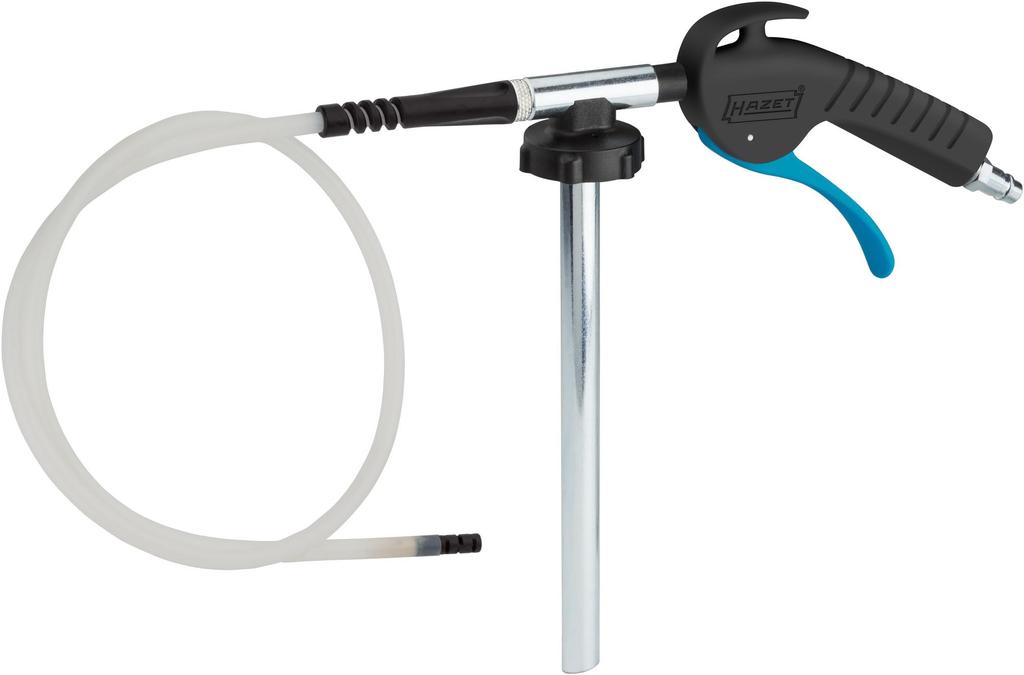 Hazet 9021P-2 Mini Air Ratchet, 1/4 inch, 250 rpm, Compact Design for Precision Work