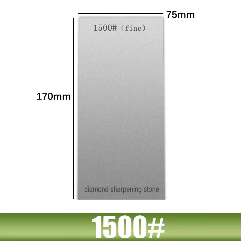 1000 Diamond Plate Hard Large Sharpening Stone Professional Knife Sharpener Whetstone Edge Blade Sharp Apex Sheet Ruby Spyderco