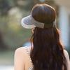 Summer New Hat Women's Empty Top Lafite Straw Hat Outdoor Travel Sun Hat Showing Face Small Sun Hat