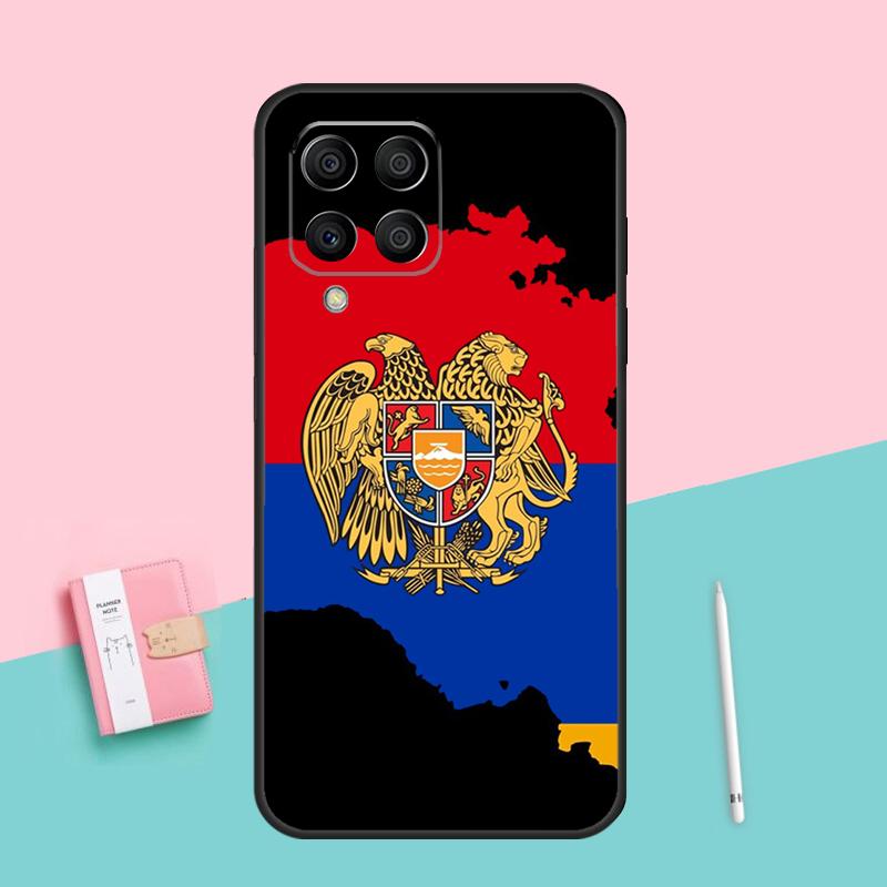 Armenia Armenian Flag For Samsung Galaxy M12 M16 M34 M11 M35 M21 M06 M33 M13 M53 M31 M55 M15 M14 M54 M32 M52 Case