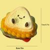 1pc Sandwich Shaped Taba squishy Music Decompression Toy Sandwich Baby Layered Burger Pinch Water Sense Pinch Party Gifts