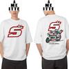 Legend New 2025 Johann Zarco 5 Gp Racing Tshirt Summer Unisex Short Sleeve Moto Sport Boy Casual Tees Motorcycle White Tops