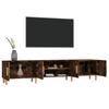 vidaXL TV-Schrank Räuchereiche 180x31,5x40 cm Holzwerkstoff