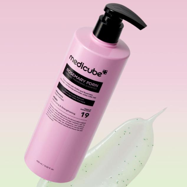 Medicube Rosemary PDRN Cooling Hair Loss Care Shampoo 400ml Refreshing Scalp Strengthening Shampoo