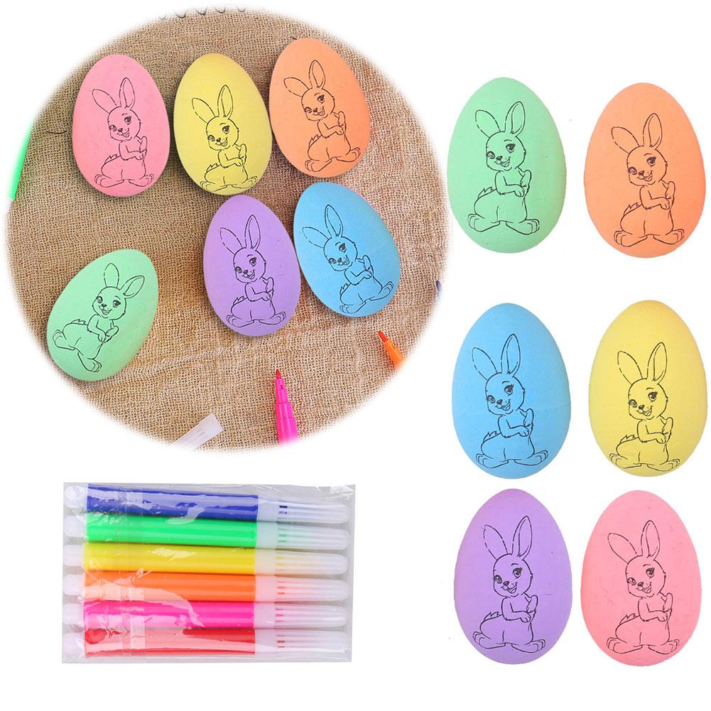Easter Eggs Painting Kit for DIY Design for Girls and Boys Easter Egg Coloring Craft Kit for Crafts Easter Basket Stuffers Gift