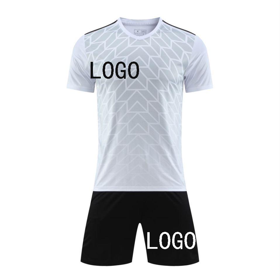 New football jersey sets, team competition training uniforms, quick-dry shirts, sportswear, summer short-sleeve jerseys, stamp numbers