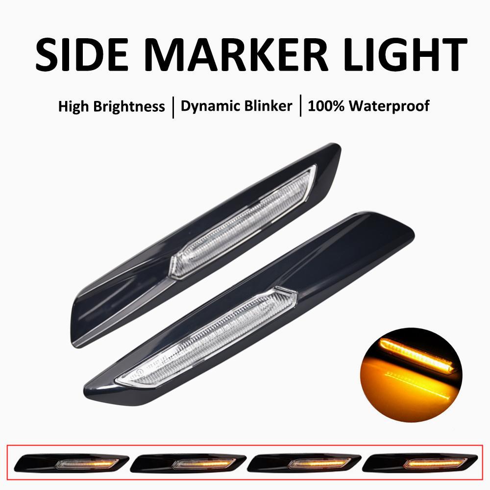 LED Boční obrysová světla Blikač Směrové světlo Sekvenční Blatníkové indikační světlo Pro BMW 1 3 5 Řadu F30 E90 E91 E92 E93 E46 E60 E61