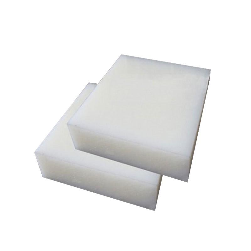 White & Black POM Square Anti-Collision Bar - Wear-Resistant Polyoxymethylene Strip for Processing