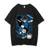 BLUE LOCK Yoichi Isagi Manga Shirt Retro Hip Hop Unisex T-Shirt Streetwear Graphic T Shirt Cotton High Quality Short Sleeve Tops