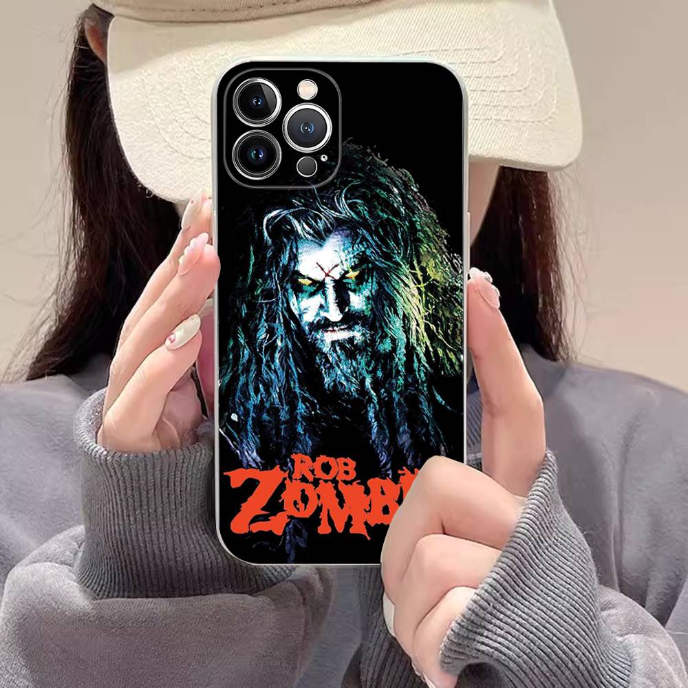 

Rock Musician R-Rob Z-Zombie For IPhone 11 12 13 14 15 16 17 Pro Max Plus 13 Mini Silicone Soft Transparent Back iPhone 17pro max