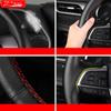 Car Styling Hand-sewn Non-Slip Leather Steering Wheel Cover For Toyota Highlander XU70 Refit 2020-2022 Modification Accessories