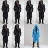 Herfst Dames Oversized Jas Lange Mouwen Met Capuchon Cape Jas Casual Effen Vest Voor Ultiem Comfort En Stijl