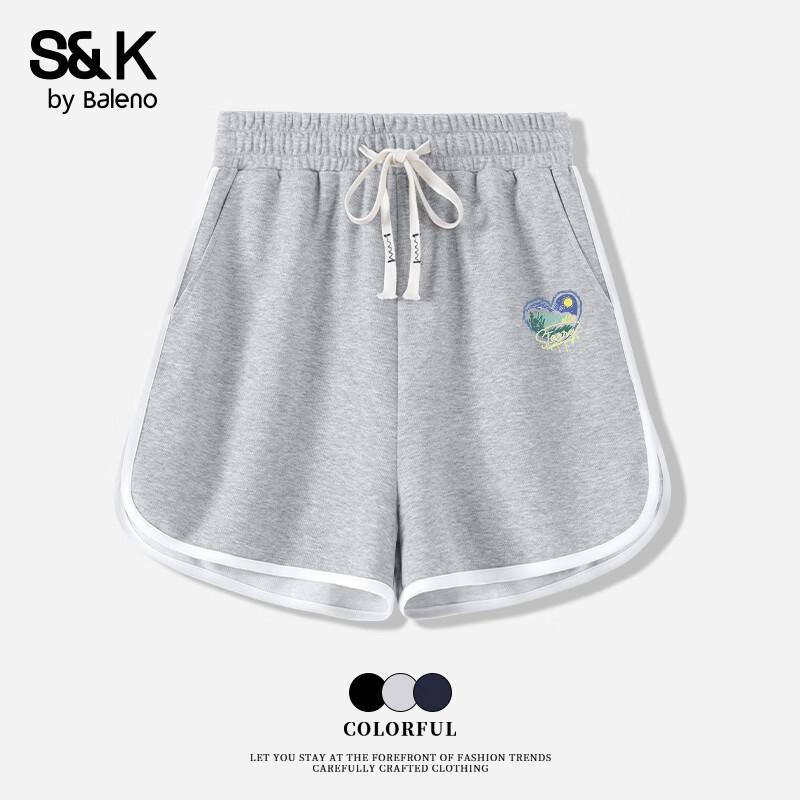 

Baleno Outdoor Шорты для йоги и фитнеса с цветовыми блоками, с высокой талией L
