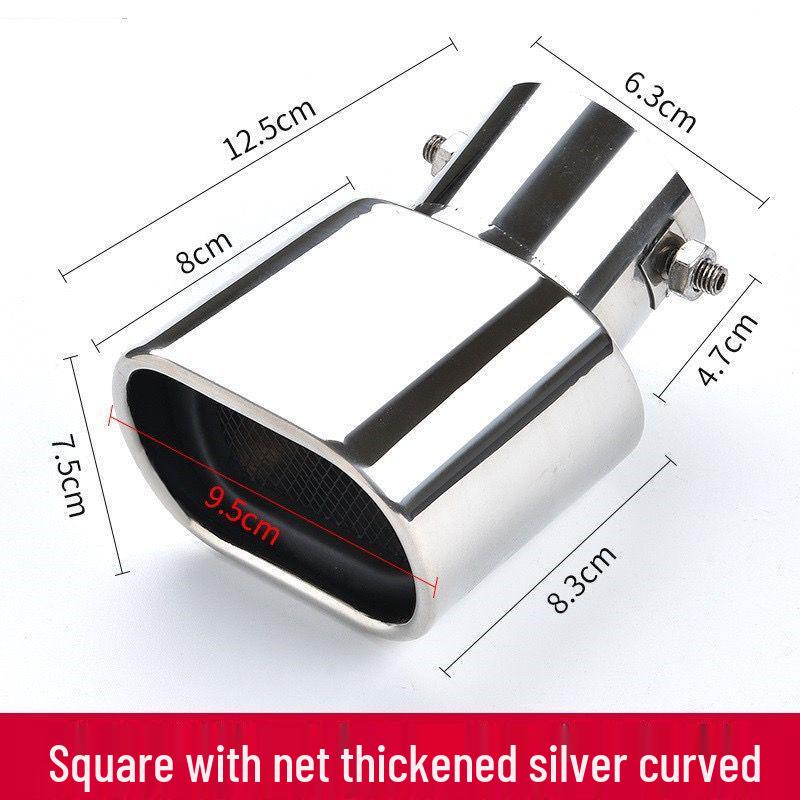 

Универсальная насадка глушителя выхлопной трубы из нержавеющей стали