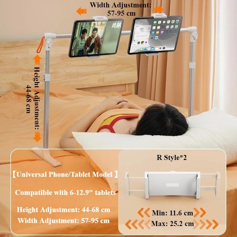 Eary Metal Pet Hanger Stable Dog Clothes Rack Stand Storage Coat Rack Hanger Width Adjustable Phone Tablet Holder for 4-12.9"