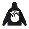 Mens Oversized Hooded Sweatshirt With Bold Letter Print Cotton Blend Loose Fit Daily Wear