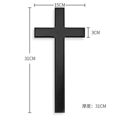 Wood Wall Crosses Black Wooden Crosses For Wall Church Decoration Jesus Christ Catholic Gift Jesus Cristo White Wood Cross Decor