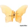 Stylish Frosted Butterfly Shark Hair Clip for Women