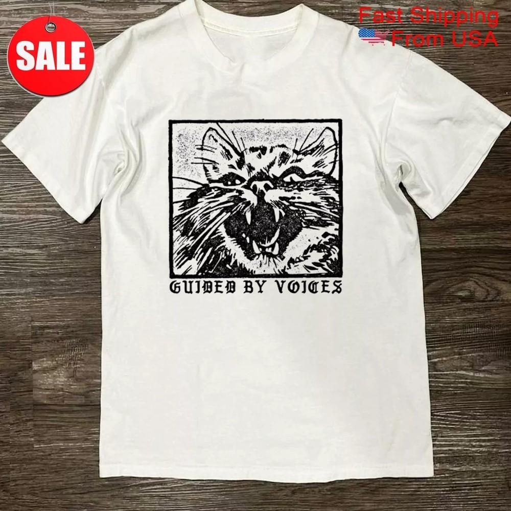 Guided By Voices cat Gift For Fans Unisex S5XL Shirt US267 Unisex T-Shirt L
